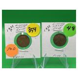 1935-P&D Lincoln Wheat Cent Fine to V Fine