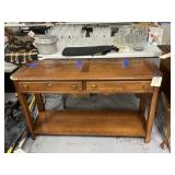 Hall Table 48'L x 16'W x 28'H