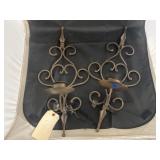 2 - Iron Wall Sconces