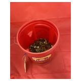 Coffee Can w/Empty Shotgun Shells