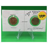 Uncirculated 1990-P Lincoln Cent