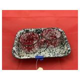 Granite Tray w/2 Mugs