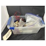 Plastic Bin w/Carabiner Hook - Amp Tester