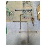 3 - 4 Way Tire Irons & Pick Axe Head