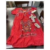 Decorative Shell Dï¿½cor & Mexican Dress