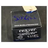Six Gill Reaver Fishing Reel in box