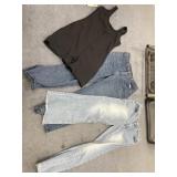 Tank Top Sz XXL - 2 Pr Women's Denim Jeans