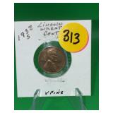 1938-S Lincoln Wheat Cent Very Fine