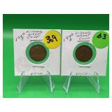 1940 P&D Lincoln Wheat Cents Very Fine