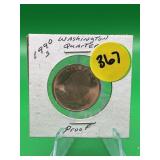 1990-S Proof Washington Quarter