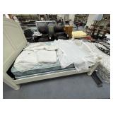 2 - Bed Skirts & 2 Mattress Pads