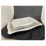 3 Pcs - Serving Platters
