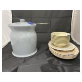 Stoneware Canister - Restaurant Plates & Bowls