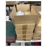 4 Boxes 4ea Plastic Party Trays NIB