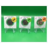 (3) Washington Quarters 1965-P 1966-P