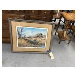 Ducks Unlmt'd Signed Print M Wayne Willis #526