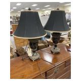 Pair Table Lamps w/Shades
