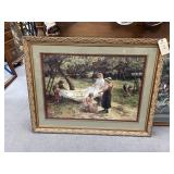 Fred Morgan Framed Wall Pic 44'x35'