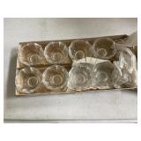 Antique Glass Salts in box