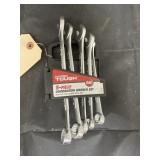 Hyper Tough 5Pcs Combination Wrench Set