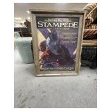 Cody Buffalo Bill Stampede Wall Art