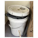 5 - Gal Bucket w/Canvas Covers