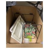 Drainer - Metal Stands w/Greenery