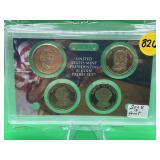 (4) Presidential Dollars 2008-S Proof Monroe