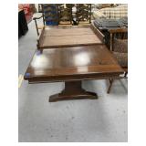 Dining Table 38'x70' w/2 Leaves 12' ea