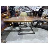 Small Wooden Table 16"W x 42"L x 17"H