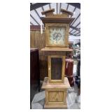 Small Grandmother Clock 16"L x 10"W x 52"H