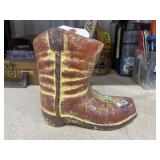 Pottery Boot Planter