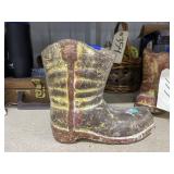 Pottery Boot Planter
