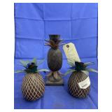 Pineapple Dï¿½cor/Candle Holders