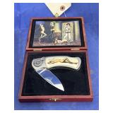 Knife in Wooden Case