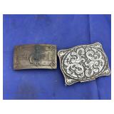 2 Belt Buckles