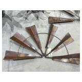 Metal Wall Hanging Windmill 45"x25"