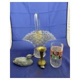 4 Pcs - Vase - Glass Tumbler & Dï¿½cor