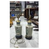 Pair Table Lamps - no shades