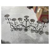 Large Metal Candelabra