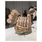 Metal Turkey Yard Dï¿½cor 21" Tall