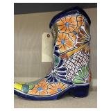 Talavera Boot Planter