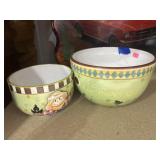 2 - Fall Themed Serving Bowls