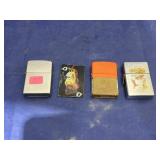 3 Lighters - Metal Piece