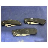 3 Pocket Knives