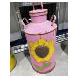 Painted Milk Can