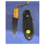 Fixed Blade Knife in Sheath