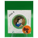 2000-P Colorized Sacagawea