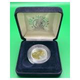 2000-P Gold/Silver Plate Sacagawea