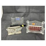 Business Card Holders & Paperweight